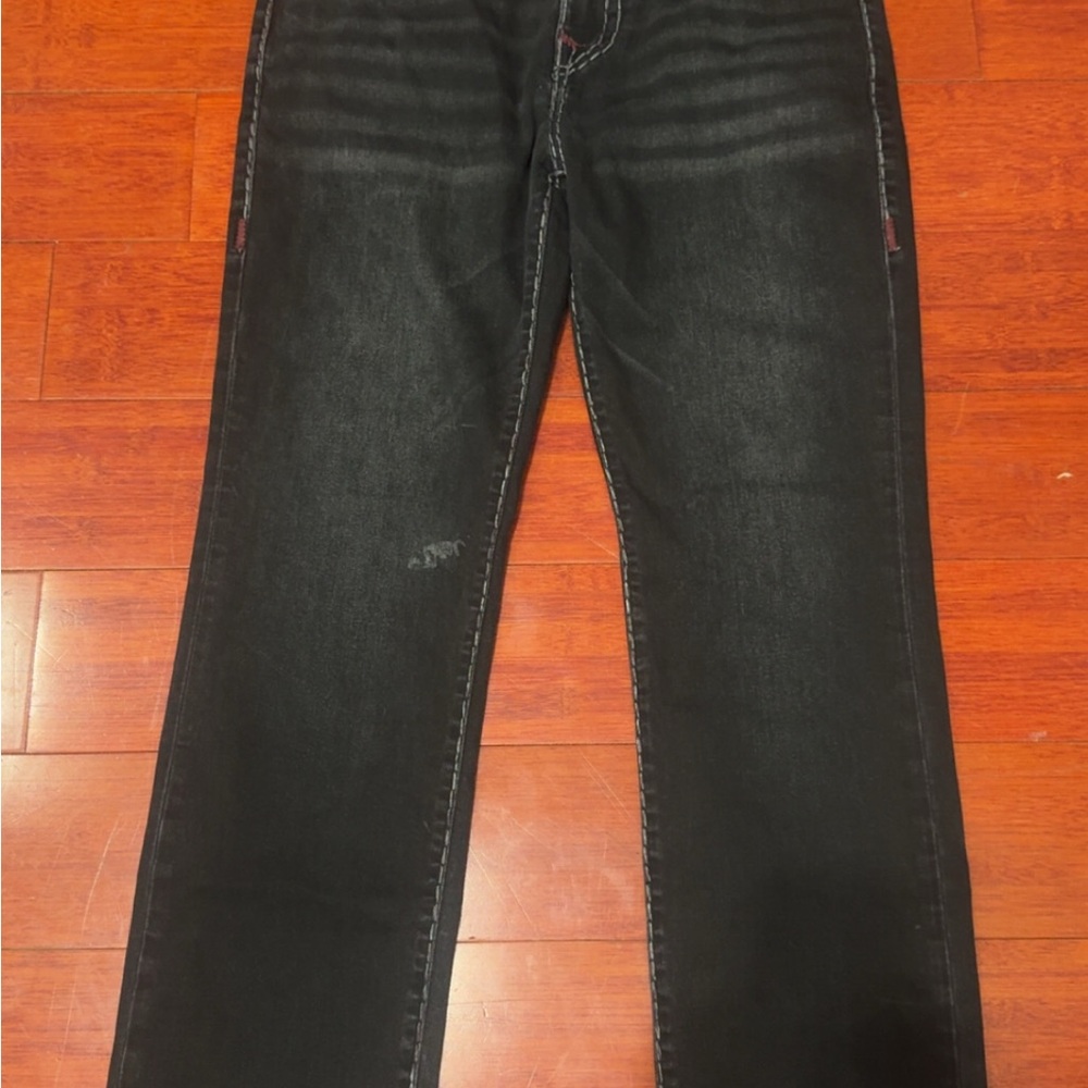 True Religion Black Relaxed Men's Jeans
